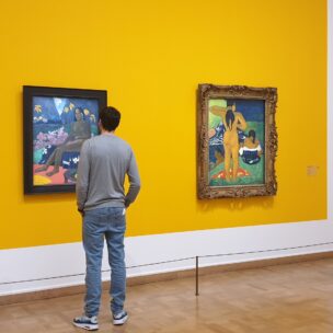 Gauguin Unexpected, Posjet Izložbi, U Prostornom Prikazu